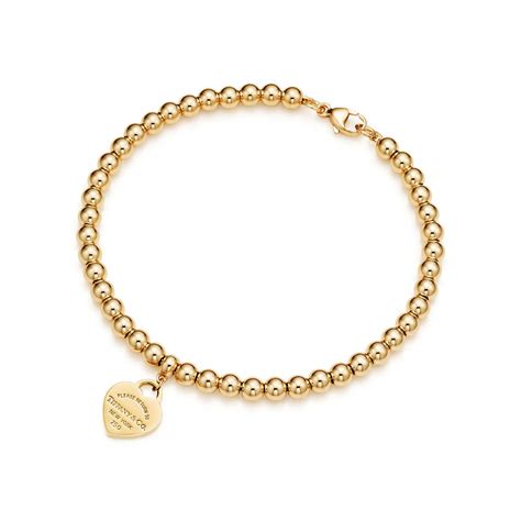 tiffany gold bracelet replica|tiffany bead bracelet knockoff.